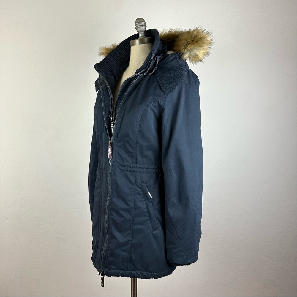 Superdry Shearling and Faux Fur Women's Parka - Picture 10 of 15